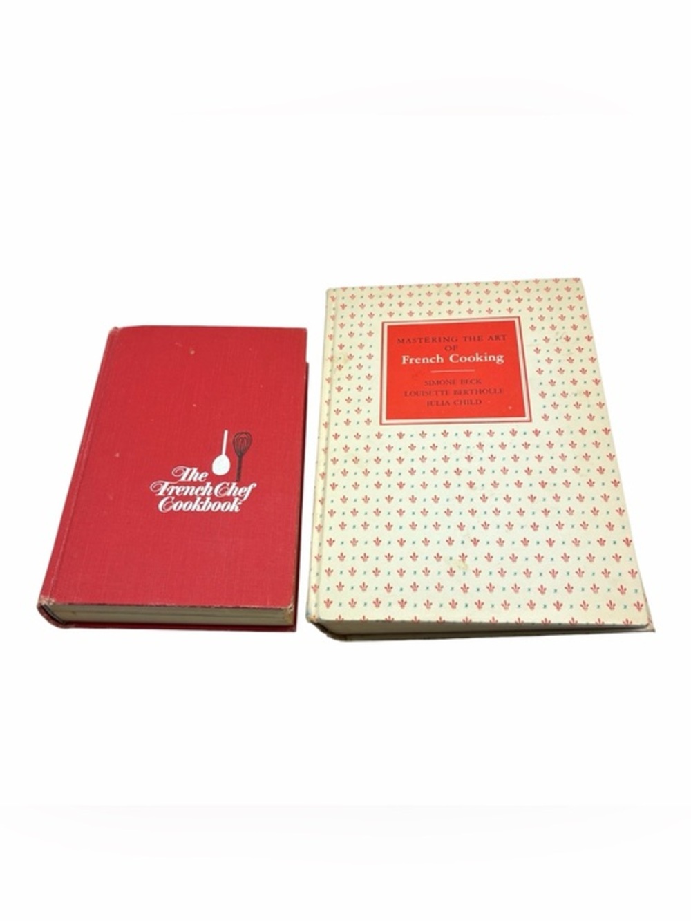 Vintage Julia Child Cookbooks Lot 1964 Mastering French Cooking 1968 French Chef